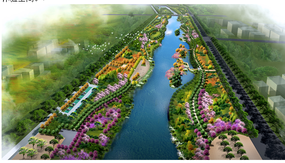 邹城大沙河河道景观规划设计
